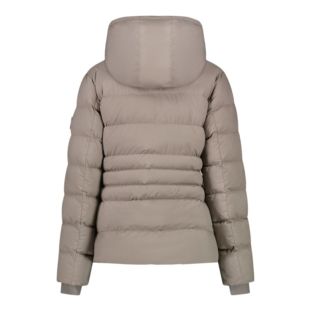 Moyna Polyester  Nylon Poly Taupe - Taupe