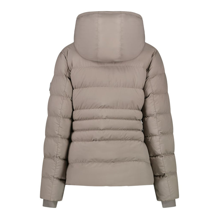 Moyna Polyester  Nylon Poly Taupe - Taupe