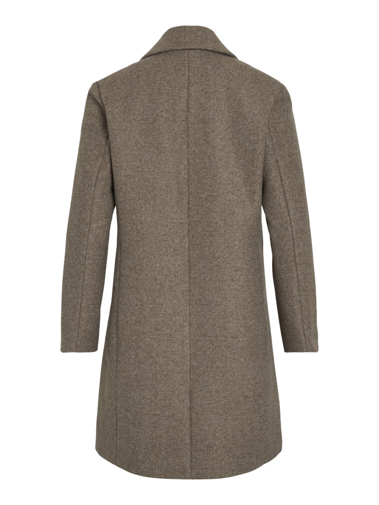 Viclaudia Button Coat - Noos - Zand