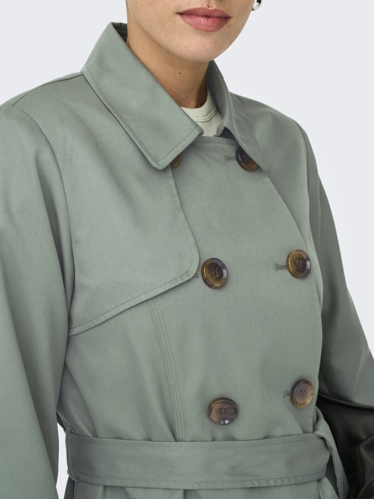 Onlvalerie Trenchcoat Otw Noos - Olijf