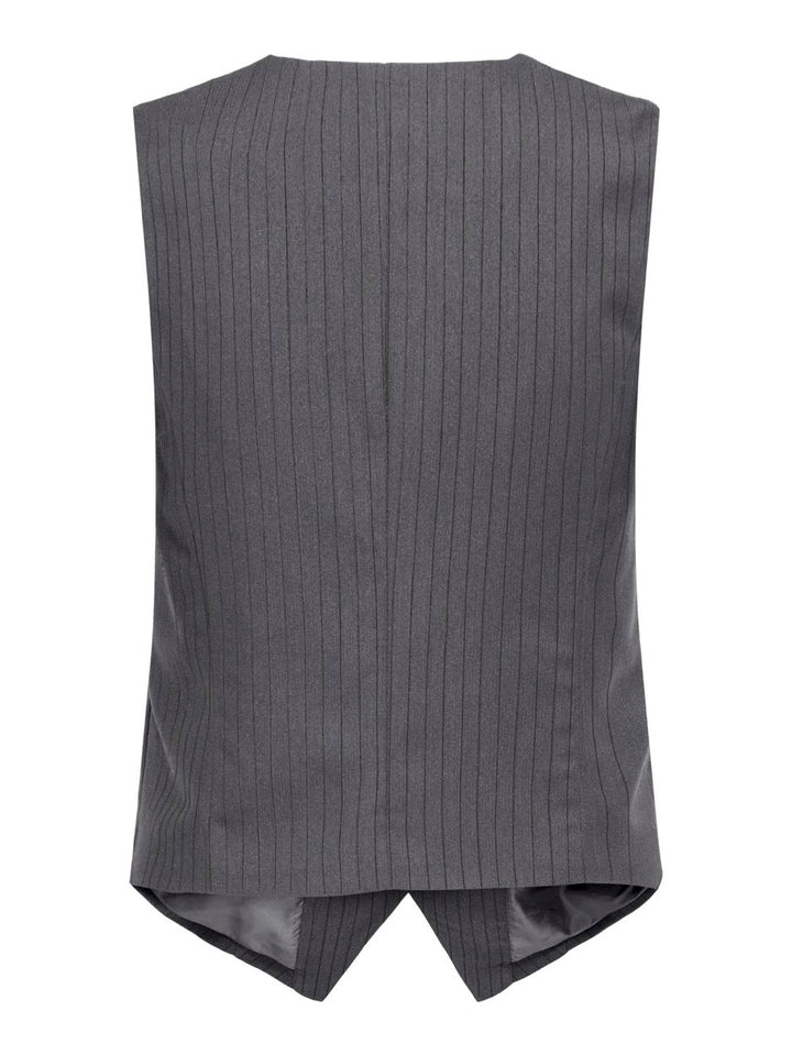 Jdyulrikke Waistcoat Pnt - Antraciet