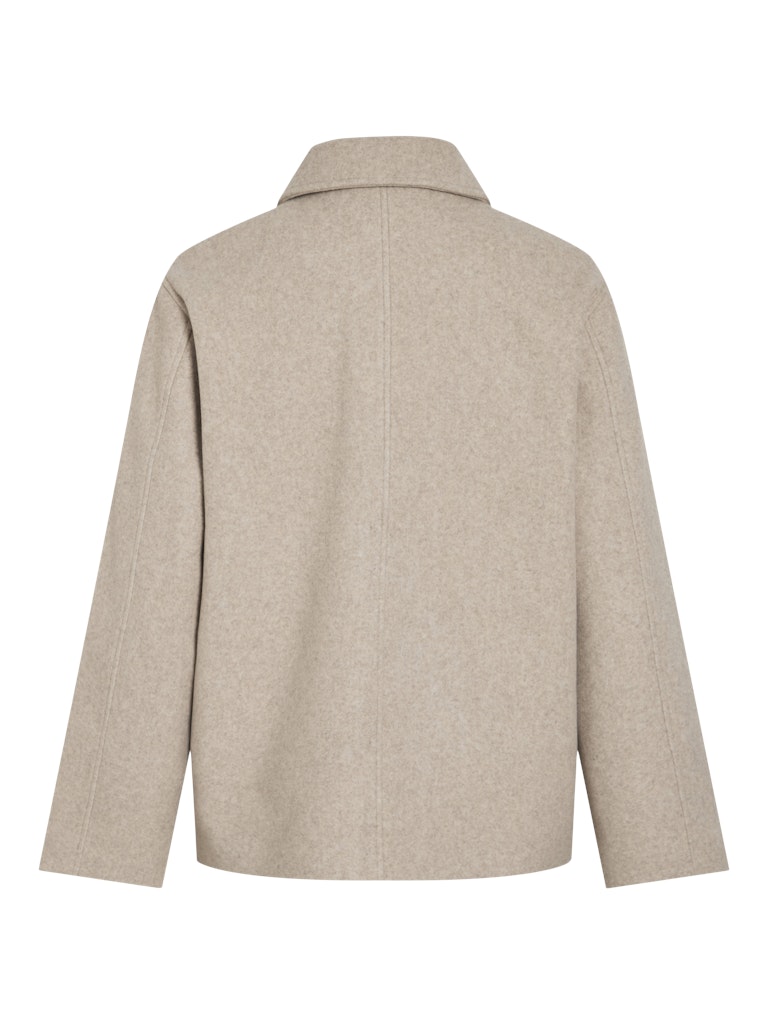 Viclaudia L/s Jacket- Noos - Beige