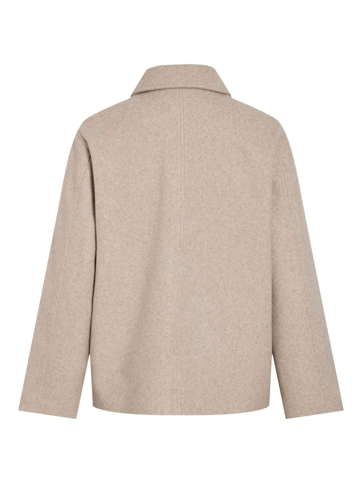 Viclaudia L/s Jacket- Noos - Beige