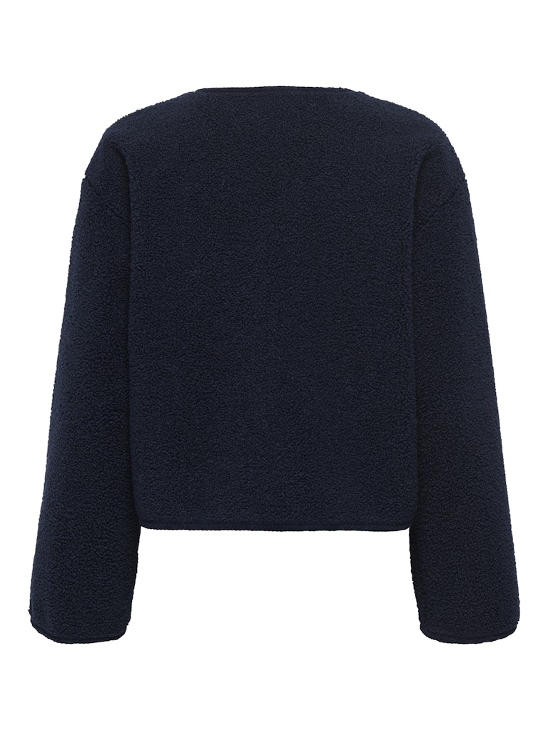Onlcoco Short Teddy Jacket Cc Otw - Navy