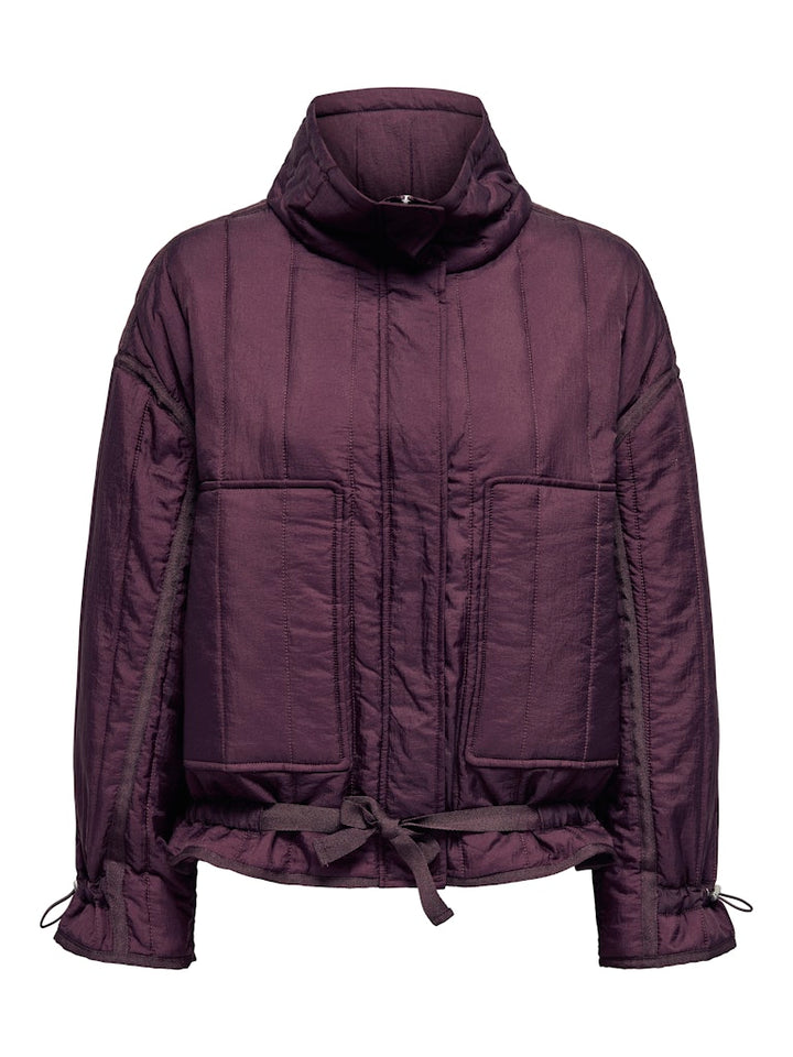 Onlwaleria Quilted Jacket Cc Otw - Bordeaux