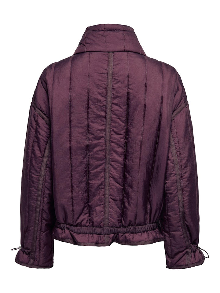 Onlwaleria Quilted Jacket Cc Otw - Bordeaux
