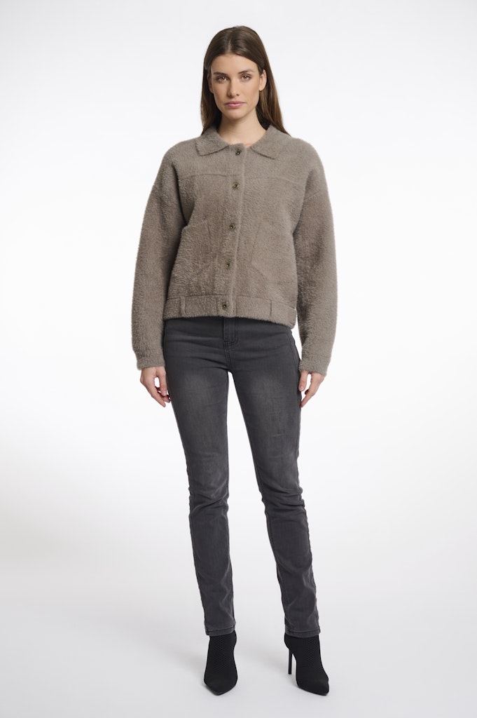 Boxy Jacket - Taupe