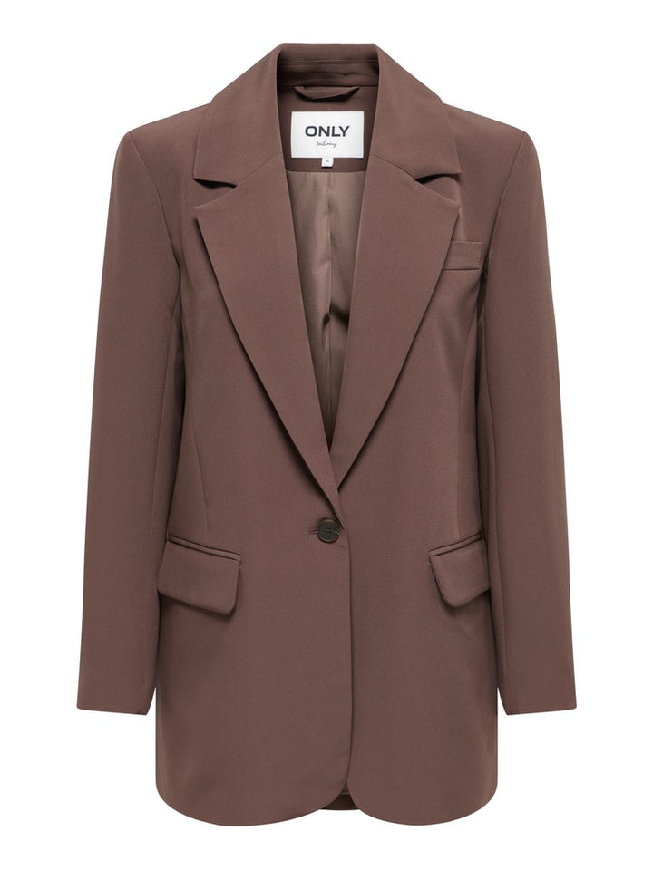 Onllana-berry L/s Slit Blazer Cc Tlr - Bruin