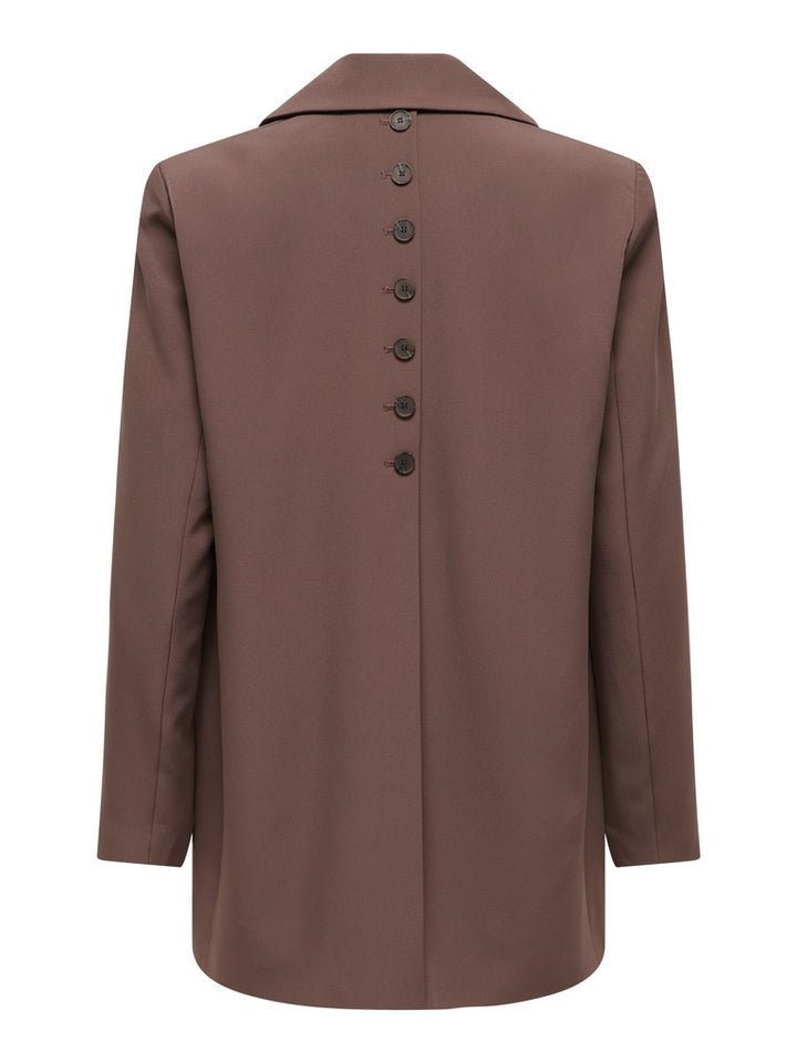 Onllana-berry L/s Slit Blazer Cc Tlr - Bruin