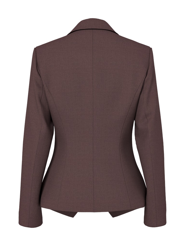 Hdmaci Ls Fitted Blazer - Bruin