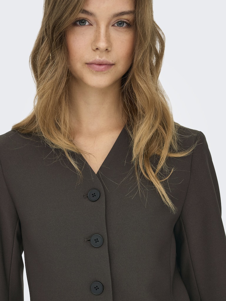 Onllamina Life L/s Fit Blazer Tlr - Bruin