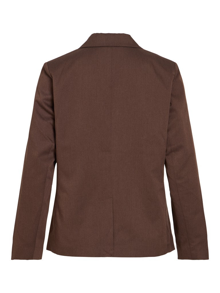 Vibella L/s Blazer - Noos - Bruin