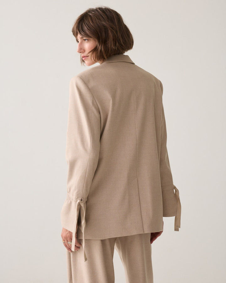 Blazer Twill Melange - Taupe