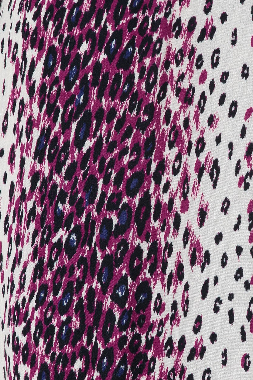 Studio Anneloes 07883 Anniek jurk midi dames – paars dessin