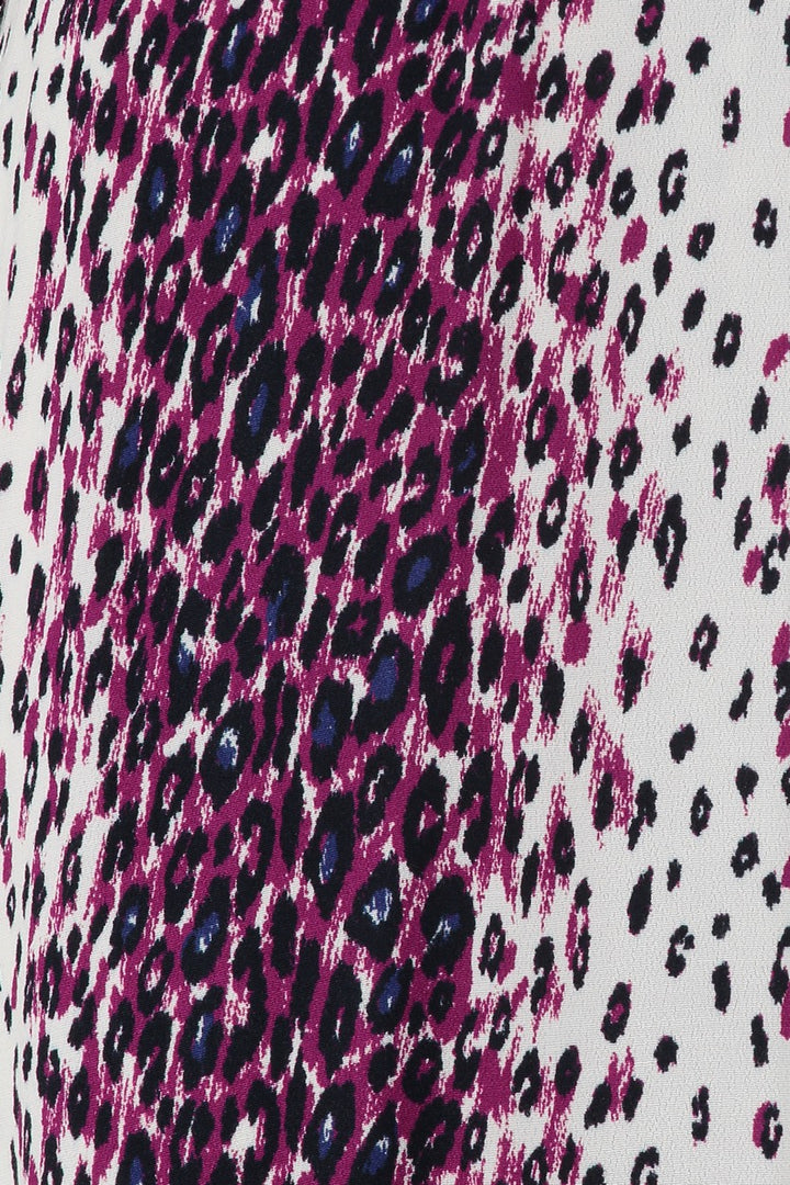 Studio Anneloes 07883 Anniek jurk midi dames – paars dessin