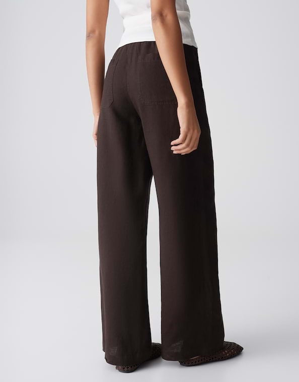 Opus Mileni resort 10579814078106 lange broek dames bruin
