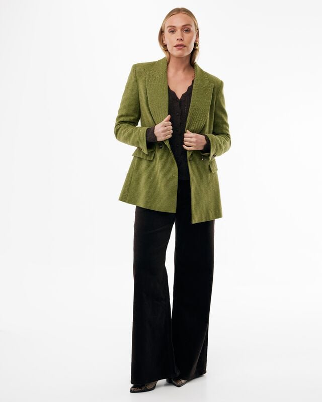 MEXX women blazer dames groen dessin – seizoen HW2627
