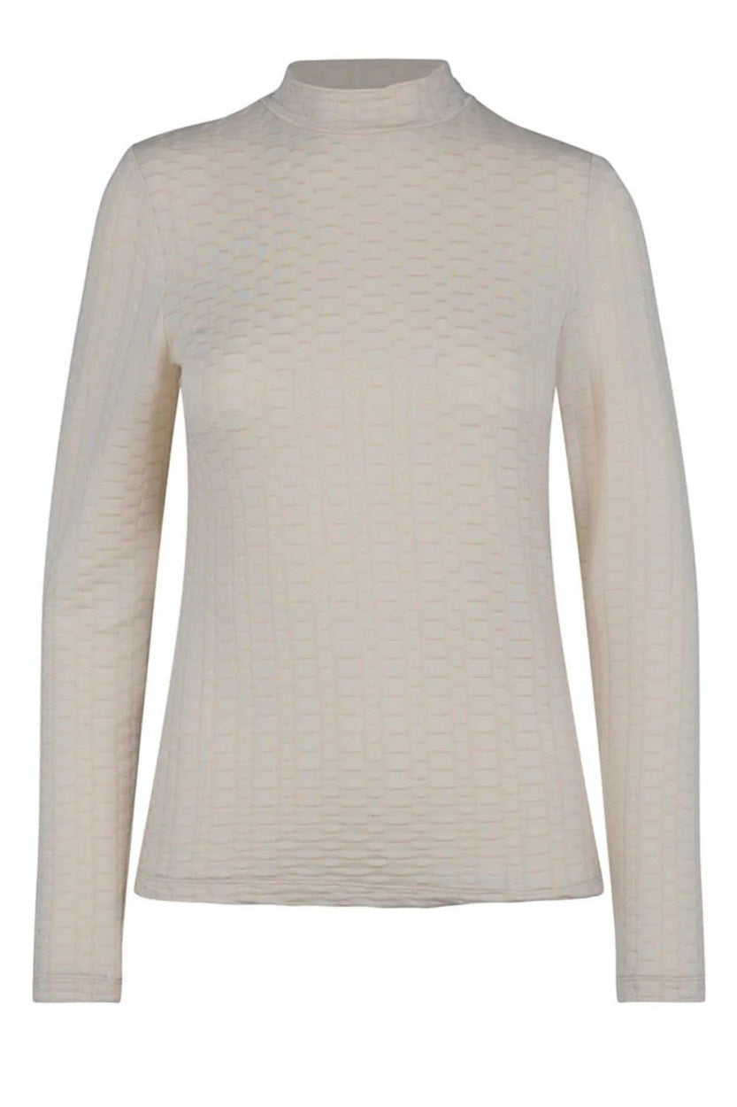 Elvira Casuals E5 24-010 top l/m dames ecru