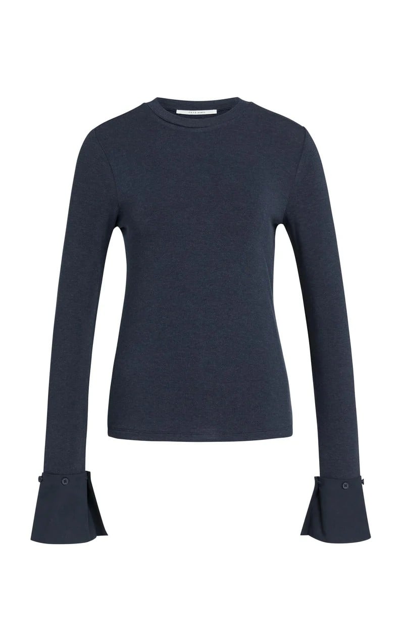 YAYA Women 01-709418-609 t-shirt l/m antraciet