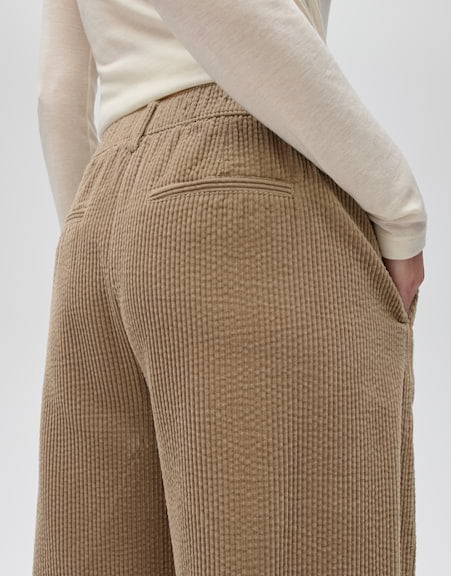 Opus Myha softness 1063585930106 lange broek taupe