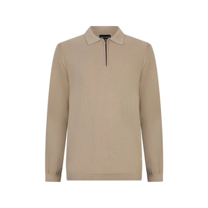 presly & sun Kodie trui taupe – heren