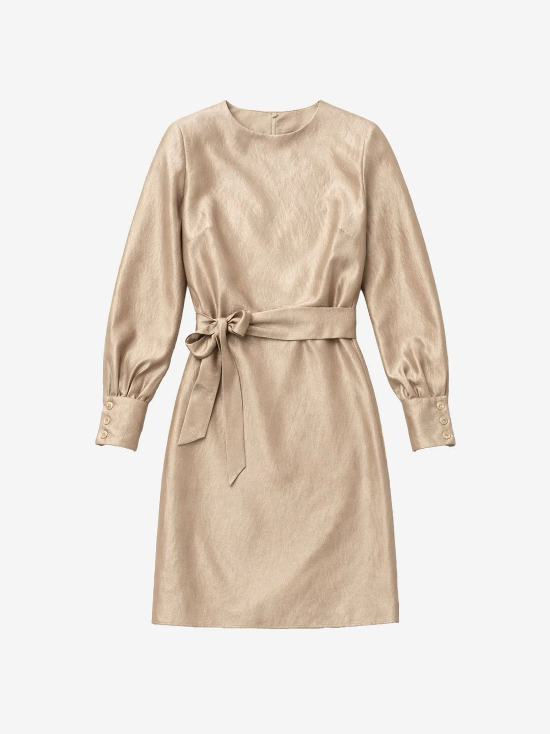 Nikkie N 5-237 2602 jurk kort dames goudkleurig