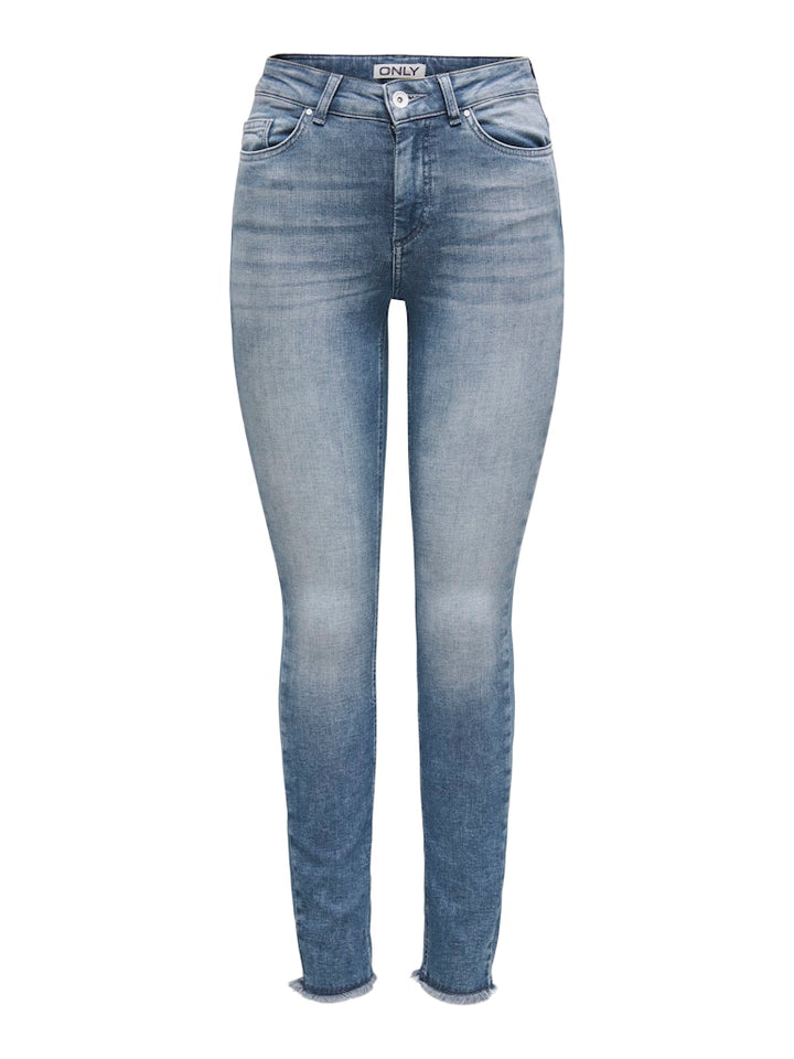 Only 15339378 Blush jeans skinny fit dames - blue denim - L32