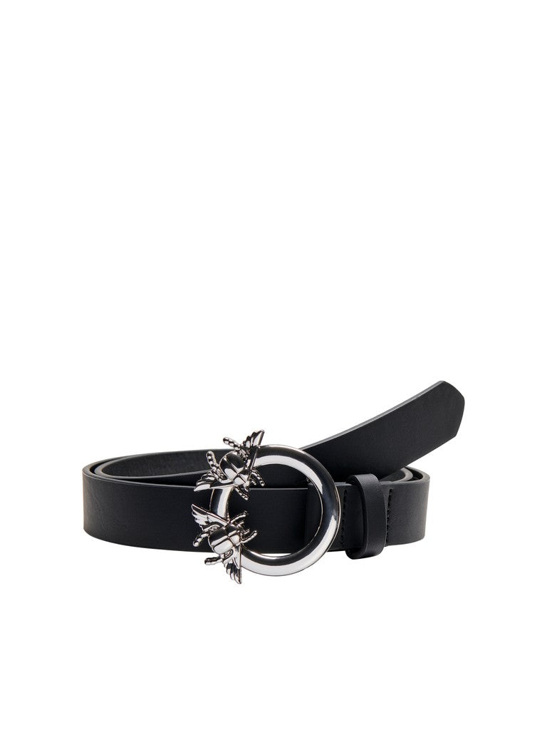 Onlbugs Faux Leather Jeans Belt - Zwart