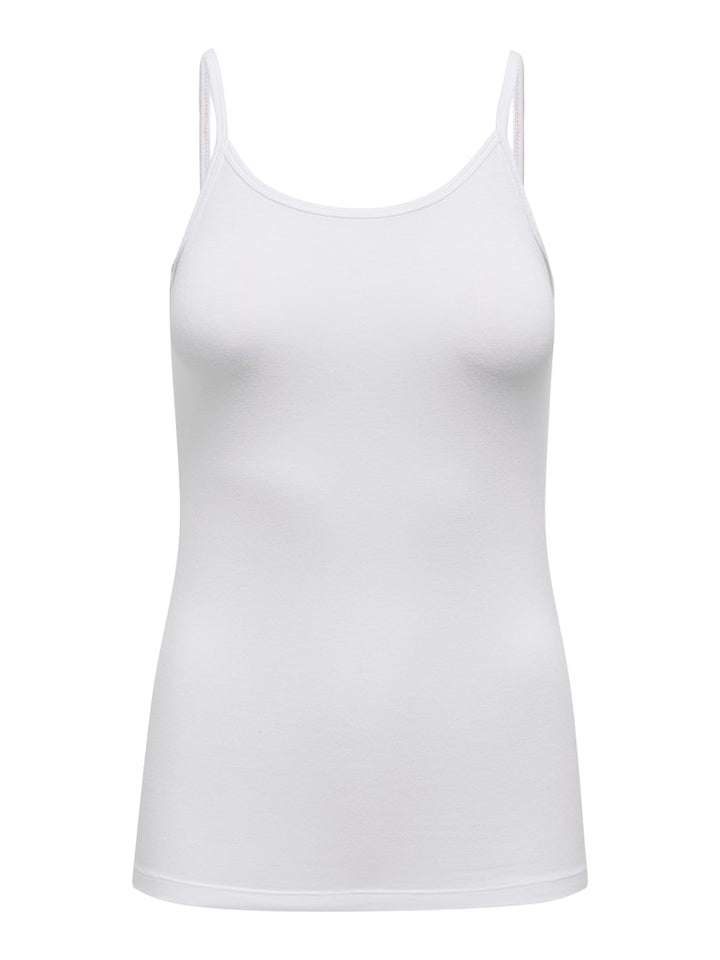 Jacqueline de Yong 15325741 mila singlet – dames - Off-white