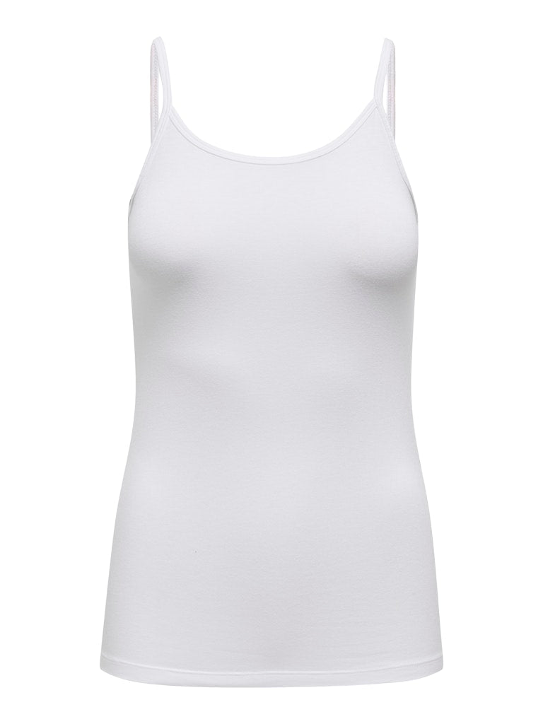 jacqueline de yong 15325741 mila singlet off-white – dames