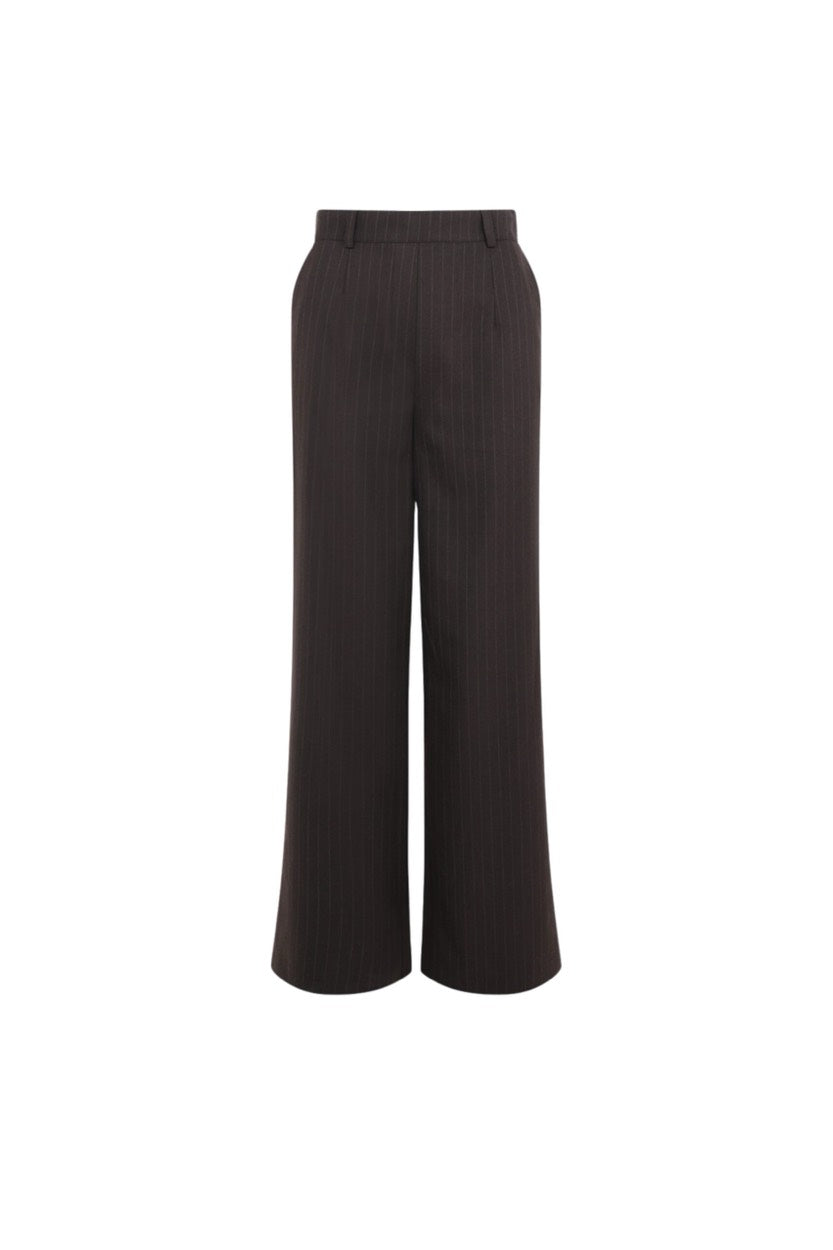 Elvira Casuals E5 25-004 Madde lange broek dames bruin dessin