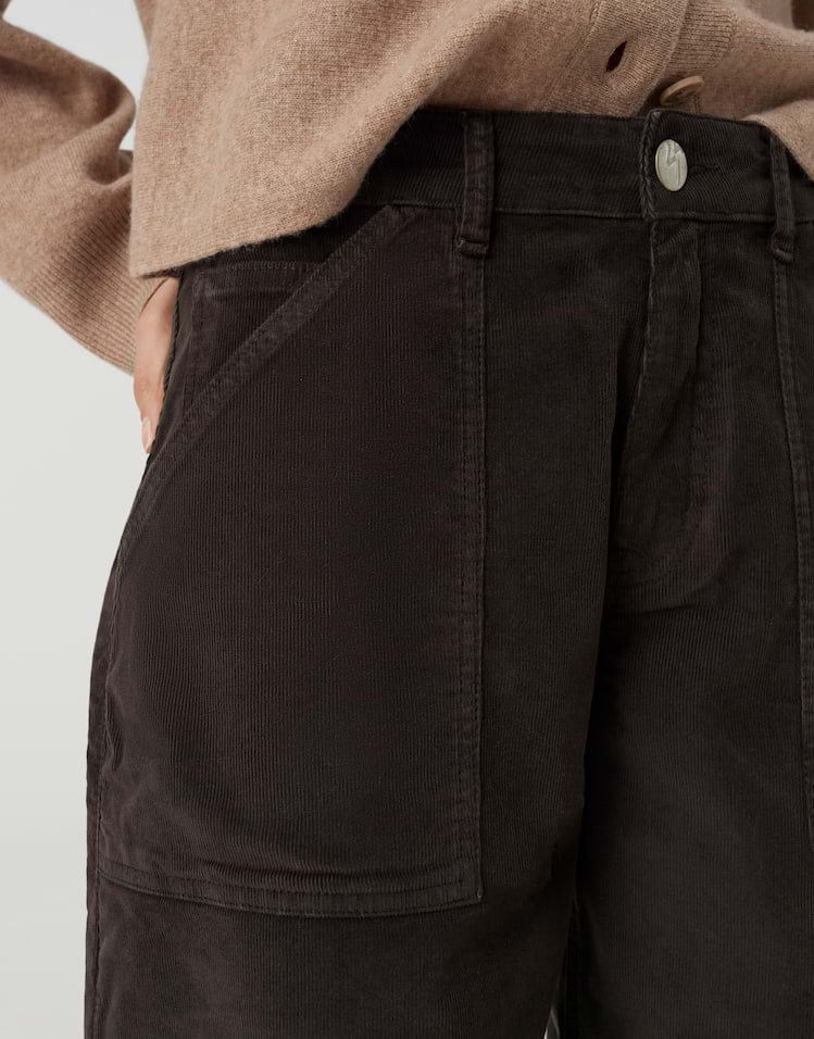 Opus Lissie Boldi 1060719389248 jeans loose fit bruin - L28