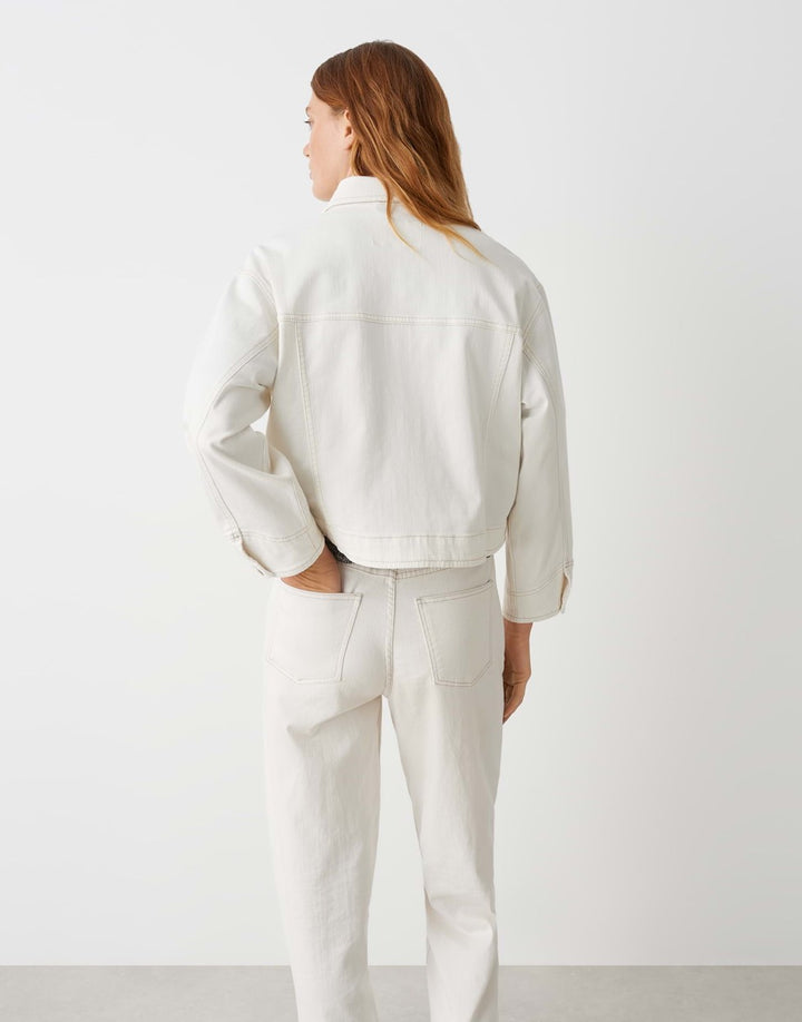 Opus Hodeo 10390010311339 jack denim dames - Off-white