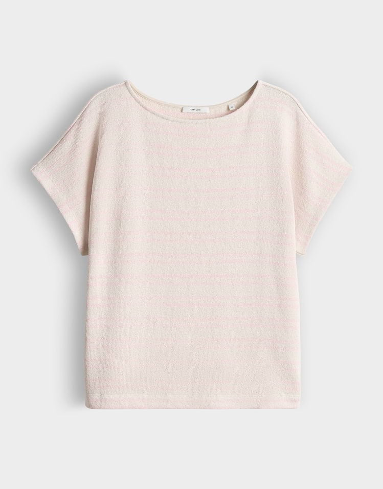 Opus Sostal 10552014094106 t-shirt k/m dames licht roze