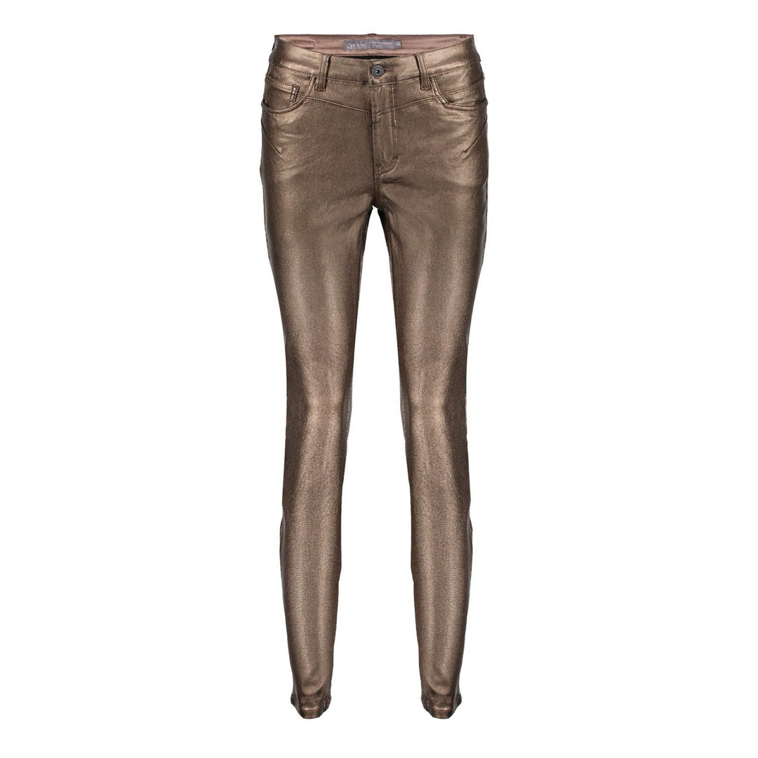Geisha dames jeans koperkleurig – dames