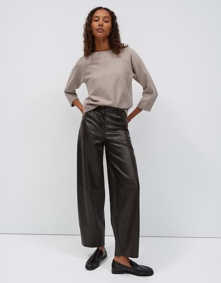 Opus Gusera 10623414517465 sweater dames taupe