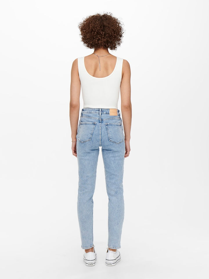 Only 15248715 Emily jeans blue denim – dames - L32