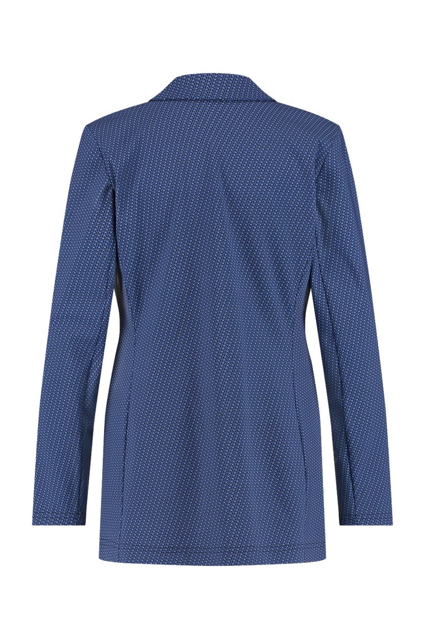 Studio Anneloes 07914 orsin blazer dames – blauw dessin