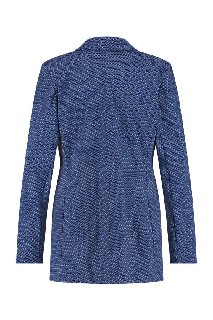 Studio Anneloes 07914 orsin blazer dames – blauw dessin