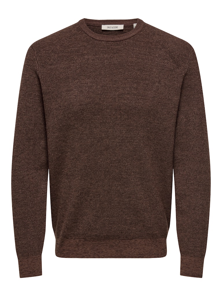 ONLY & SONS trui cognac – heren