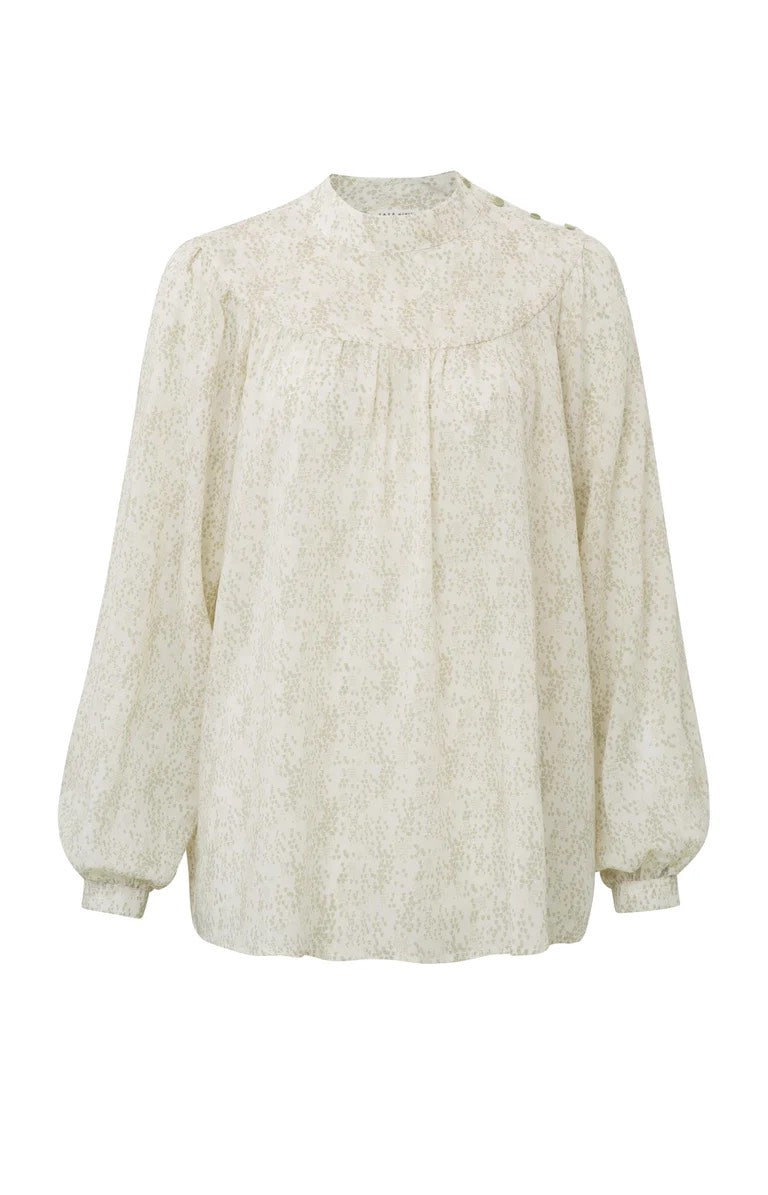 YAYA Women top ecru dessin – dames