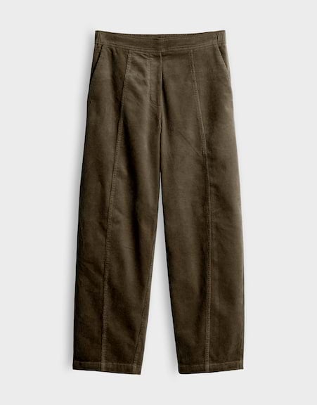 Opus Marou mod 10620511838106 lange broek taupe