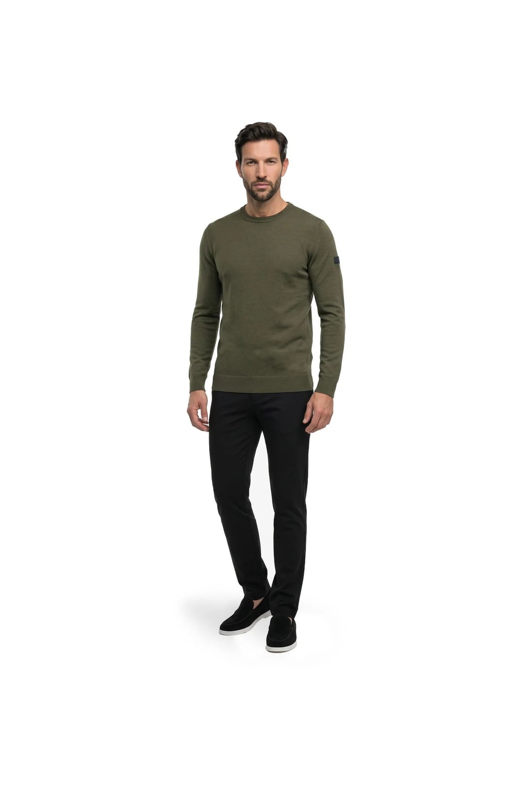 Malelions MPD50026059 trui heren donkergroen