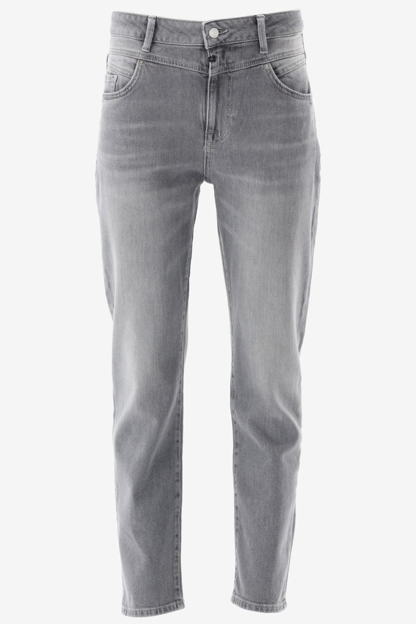 COJ Victoria jeans boyfriend fit grey denim – dames - L32