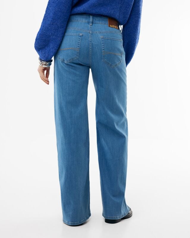 MEXX women loose fit jeans blauw denim – dames - Blue Denim