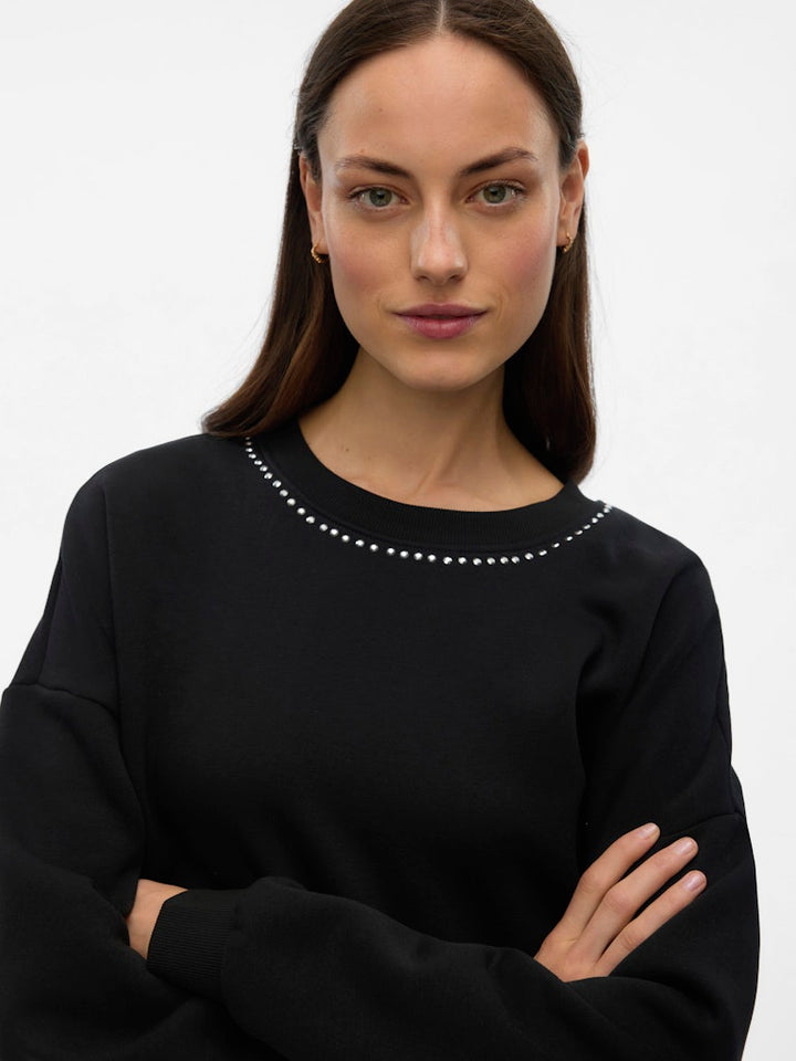 VERO MODA 10333544 lotte sweater dames zwart