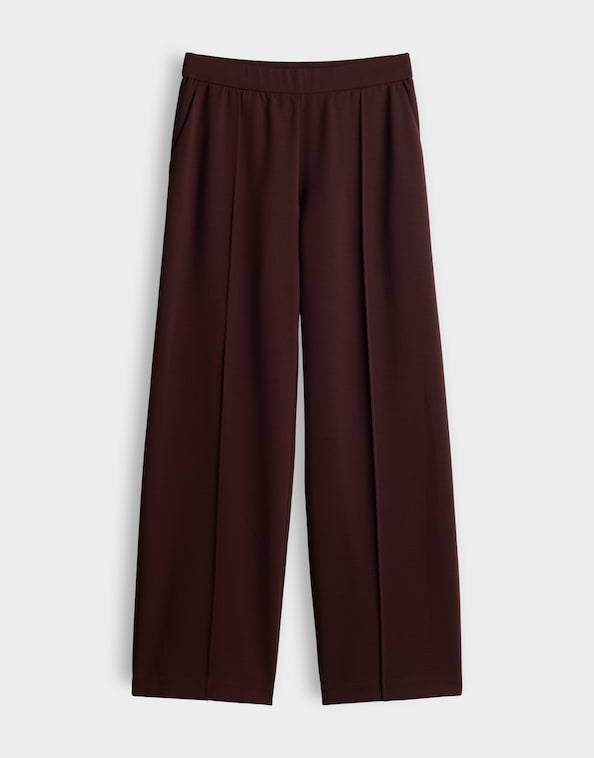 Opus Melane chill bordeaux – lange broek dames