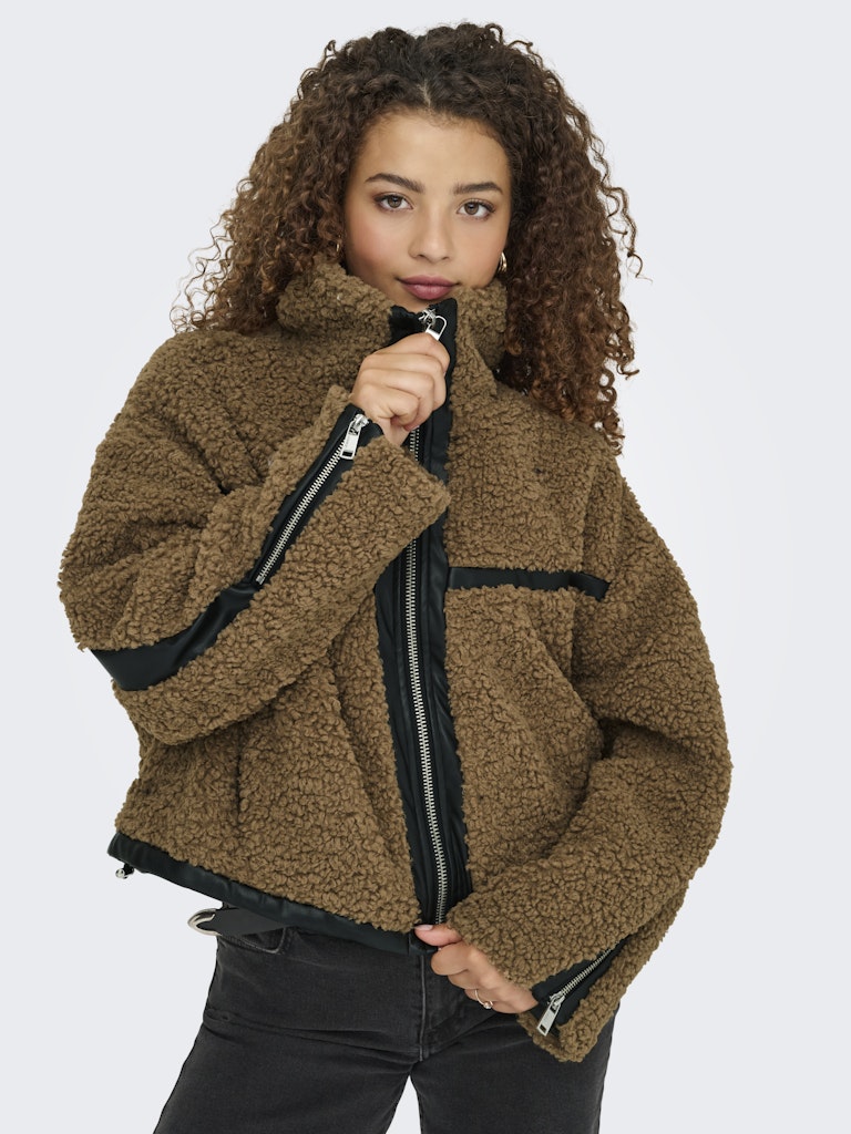 Only winterjas dames bruin – 15349409 Patti