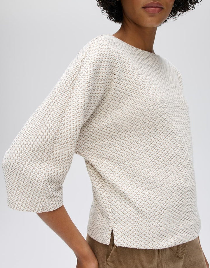 Opus Sassoni 10622713469106 top k/m dames bruin dessin