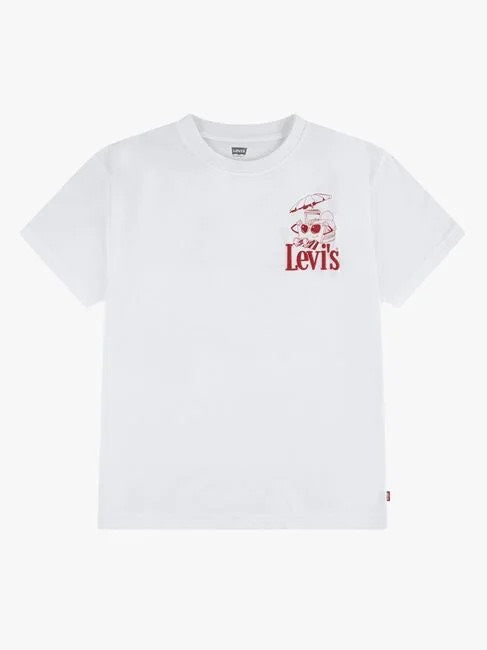 Levi's boys R096 t-shirt wit – jongens